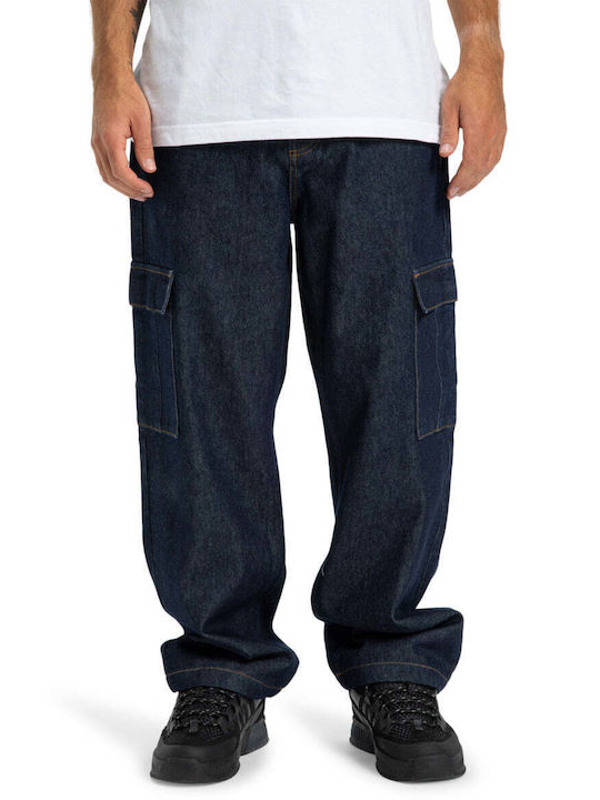 Worker Ανδρικό Παντελόνι Τζιν Cargo Dark Denim