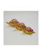 Kaemingk Katoikonhome Set 3 Pieces Bronze Turtle Rhinestones Red-Gold 6 7.5 8 Cm