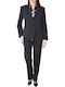 Baziana Blazer pentru femei Sacou Black
