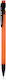 Zebra Mechanical Pencil With Eraser Mp 0.5 Orange