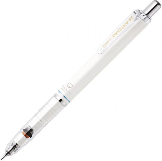 Zebra Mechanical Pencil Delguard 0.5 White P-ma85-w