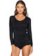 Touch Kurzärmelig Black Damen T-Shirt
