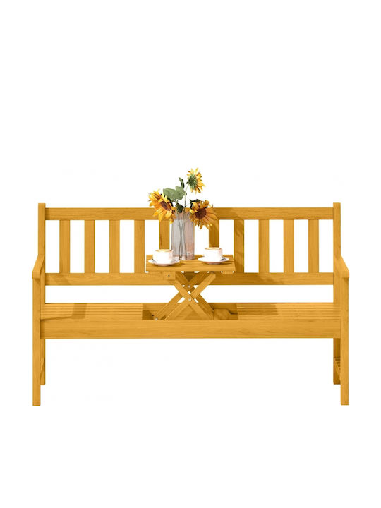 Παγκάκι Εξωτερικού Χώρου Ξύλινο 149x56.5x89cm