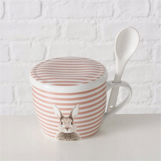 Boltze Mug from Porcelain with Lid 600ml