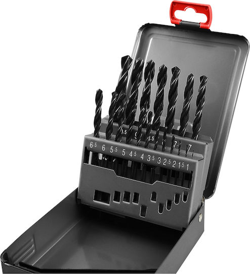 Extol Drill Bits Set 19 Burghie HSS cu Tija SDS Plus pentru Metal