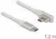 Delock Thunderbolt 3 USB-C Magnetic Cable Straight/90 Degree Angle 4K60Hz/100W 1.2m White Delock 86703