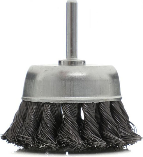 Perie Frontală Pin Kraft&dele 65mm M6 Sârmă de Oțel Tip Cupă