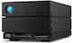 Lacie 2Big Raid Thunderbolt 3 Externe Festplatte 60TB Multi-Bay Schwarze