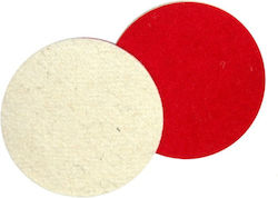 Felt Polishing Disc Tagred Hook Loop 125 X 10 Mm