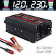 Inverter Car Inverter Modified Sinewave 1500W to Converter 12V DC in 220V AC with 2xUSB