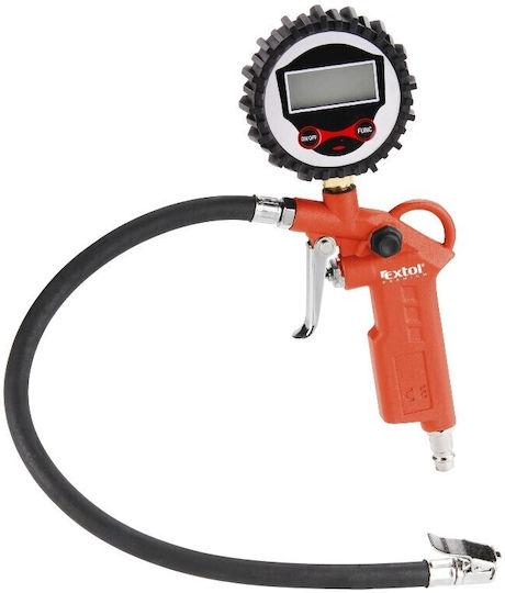 Pistol Umflare Anvelope Extol Premium Manometru de Presiune 1/4"