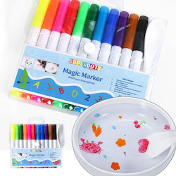Magic Markers Water Drawing Set 11 Colors Ceramic Spoon