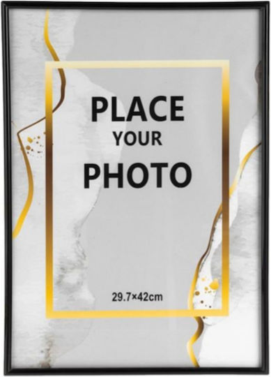 Fotorahmen Hölzernes mit Schwarzem Rahmen