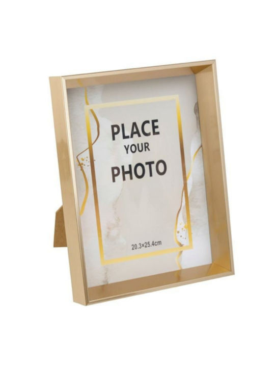 Wooden Photo Frame with Gold Frame