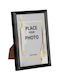 Wooden Photo Frame with Black Frame