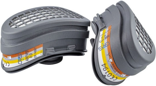 Set Două Filtre Abe1 P3 R D Gvs Pentru Măști Spr581 Împotriva Mirosurilor Neplăcute