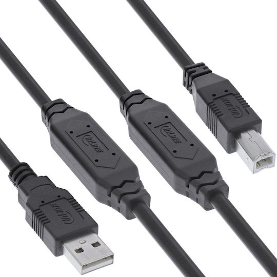 Inline Active Usb 2.0-a To Usb-b Printer Cable 25m Inline Il34514a
