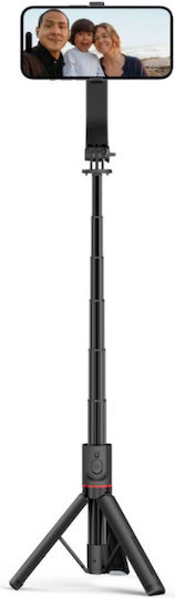 Xiaomi Zoom Floor Selfie Stick Cell Phone Tripod Bluetooth Gray