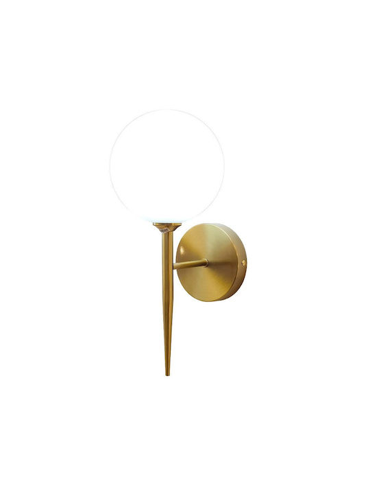 Pakketo Modern Lamp Wall with Socket G9 Gold 13cm