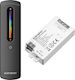 Eurospot Led Kit Controler+ Negru Telecomandă RF 2.4GHz RGB Bandă EU6046