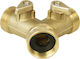 Distribuitor De Furtun 2 Ieșiri Extol Premium 8876042 Alamă 3/4"