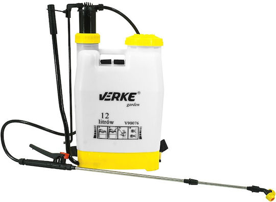 Verke Pulverizator cu rucsac cu Capacitate 12lt în culoarea Verde