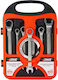 Set Chei Poligonale Germane Inel Cu Clichet 7 Bucăți 8-19 Mm V35400 Verke