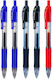 Zebra 5 Gel Pens Sarasa Retractable 0.7 Mix
