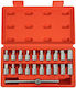 Set 21 Wrenches Oil Cap V86215 Verke