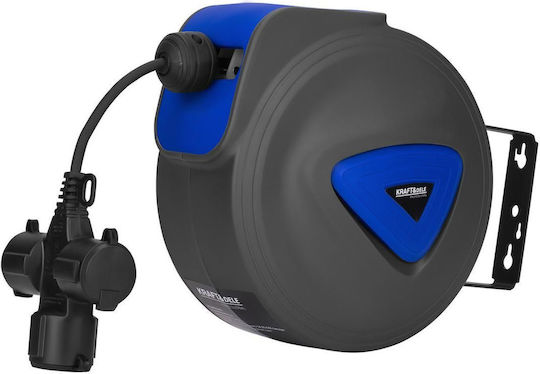 Kraft & Dele Extension Reel Cord 10m Blue