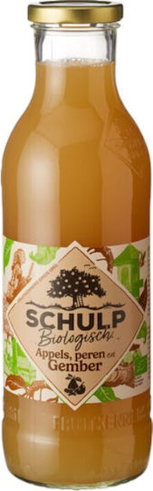 Schulp Băutură din Fructe Organică Suc Organic măr, pară & ghimbir Fără zahăr 10.2gr 750ml 1buc