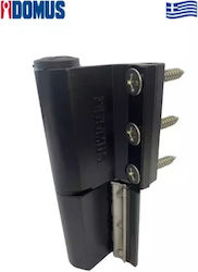 Domus 6850m Scharnier Aluminium Perimeter Doppelter Schwerer Typ Schwarz