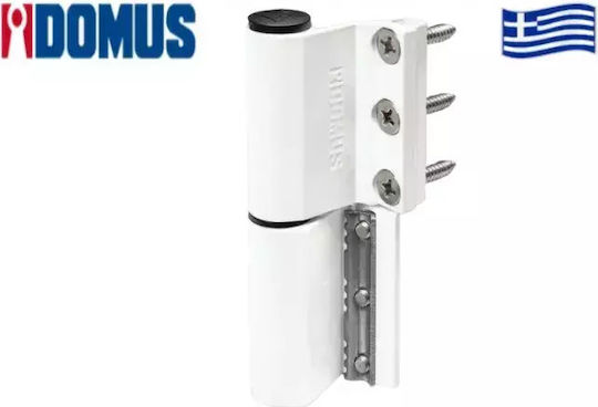 Domus 6850l Perimetric Double Heavy Duty Aluminum Hinge White
