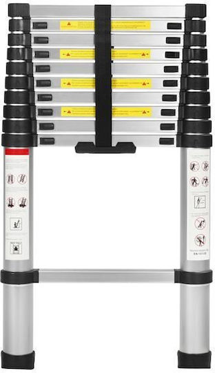 Kraft & Dele Ladder Aluminum with 3 Steps