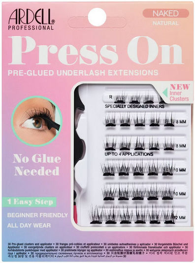 Einfach Anwendbare Künstliche Wimpern Ardell Naked Natural Press On 30 Stück