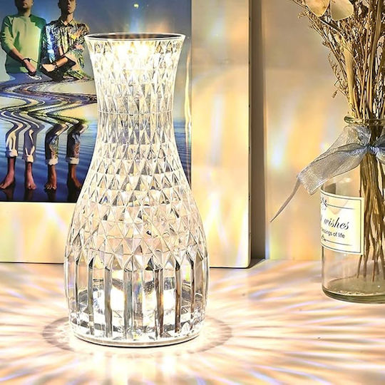 Portable LED Transparent Shade 9.8x19cm Galifas 798968 Galifas