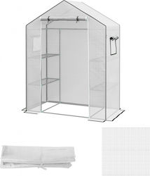 Outsunny 845-944V00WT Κάλυμμα Θερμοκηπίου 1.4x0...