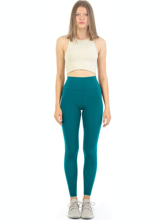 Dri-Fit WJFLEG01 Training Women's Long Leggings Teal