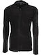 Cardigan Fleece pentru Bărbați Black