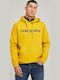 Sweatshirt mit Kapuze Gelb