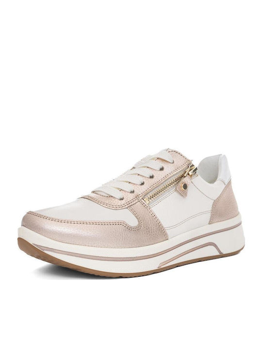 Ara Sneakers White Bronze