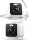 Wyze Duo Cam Pan IP Dual Surveillance Camera Wi-Fi Full HD+ 4MP Waterproof with Two-Way Communication