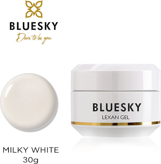 Bluesky Lexan Gel Falsche Nagelgel Weiß 30gr
