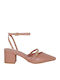 Pumps mit mittelhohem Absatz Rosa