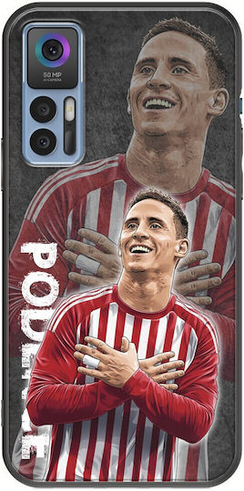 Football Stars Daniel Podence TCL 30 / 30+ / 30 5G Черен TPU Силикон