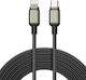 Lito Data Braided USB-C to Lightning Cable 20W Μαύρο