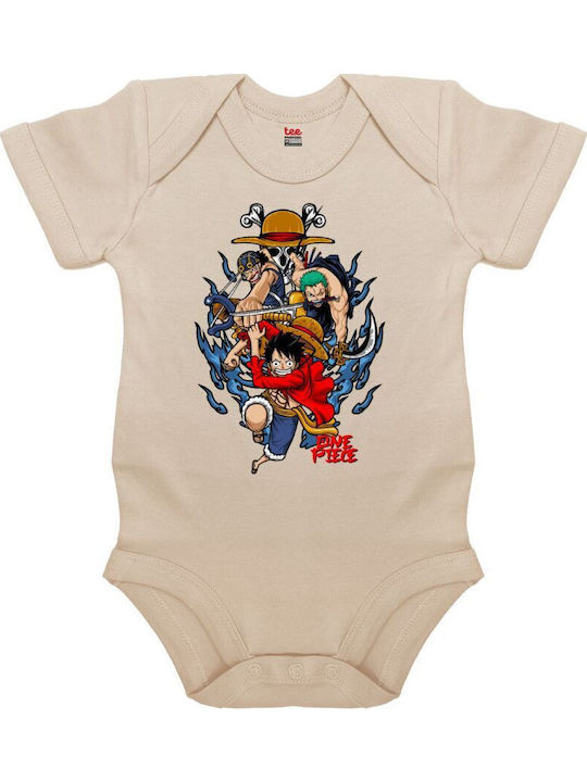 Koupakoupa One Piece Mâneca scurta Natural (ecru)