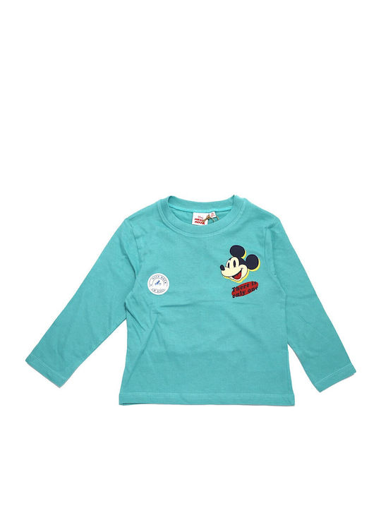 Kinderhemd Langarm Pink Mickey