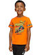 Kinder-T-Shirt Orange Graphic Tee