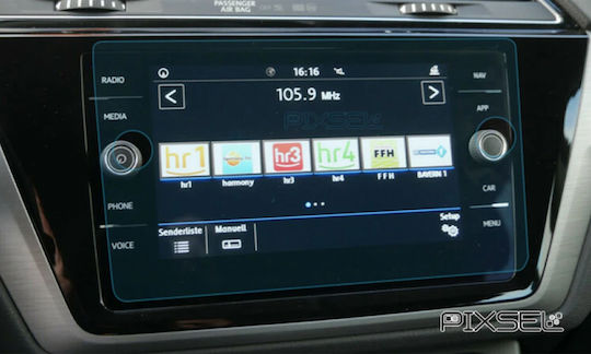 Car Screen Protector Gloss 10.9'' Compatible with VW Touran II